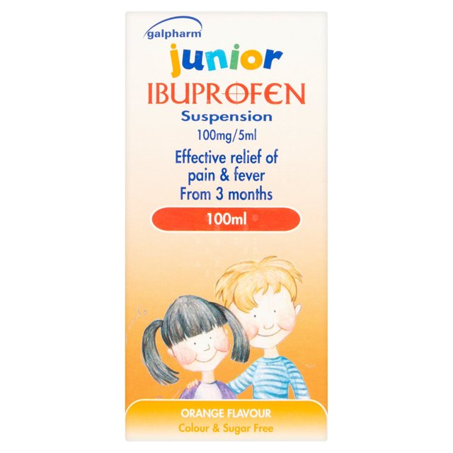 Galpharm Liquid Ibuprofen for Children, 100ml