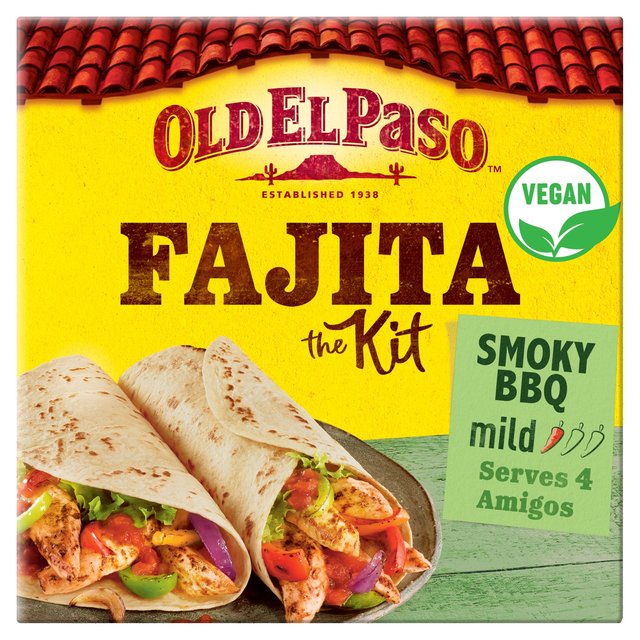 Old El Paso Mexican Smoky BBQ Fajita Kit, 500g