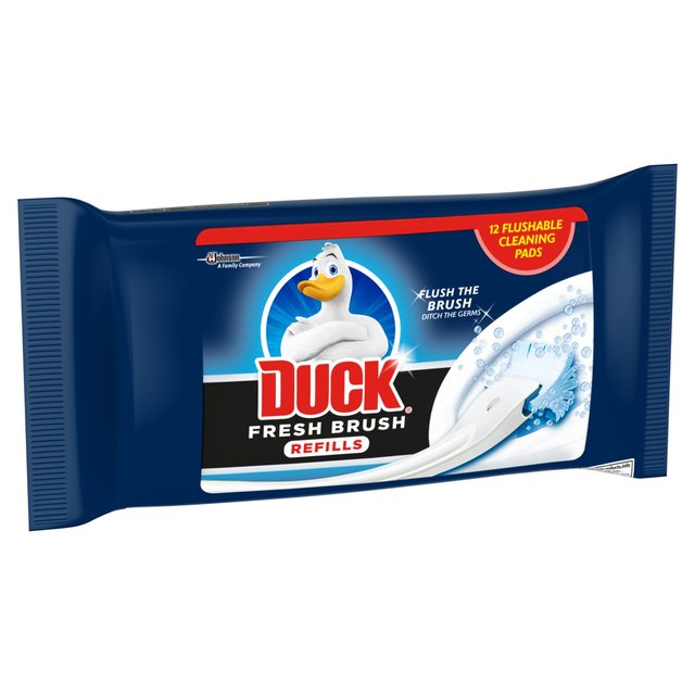 Duck Toilet Fresh Brush Refills, 12 Per Pack