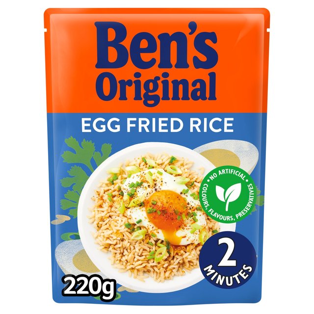 Bens Original Egg Fried Microwave Rice, 220g