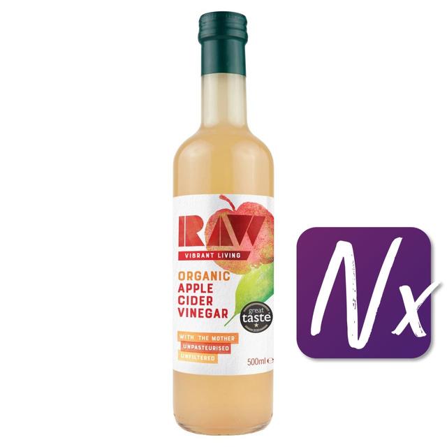Raw Health Organic Apple Cider Vinegar With The Mother, 500ml