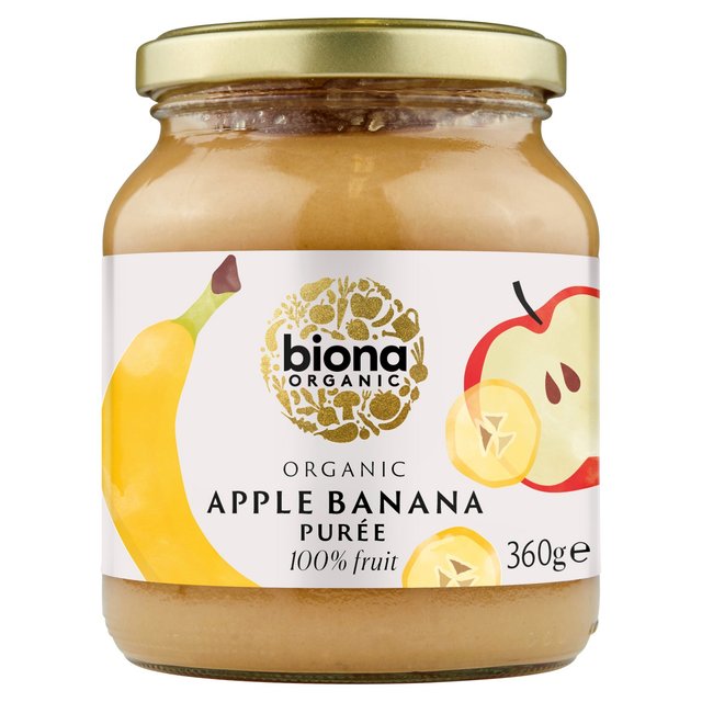 Biona Organic Apple Banana Puree, 360g