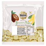 Biona Organic Banana Chips Yoghurt White Chocolate