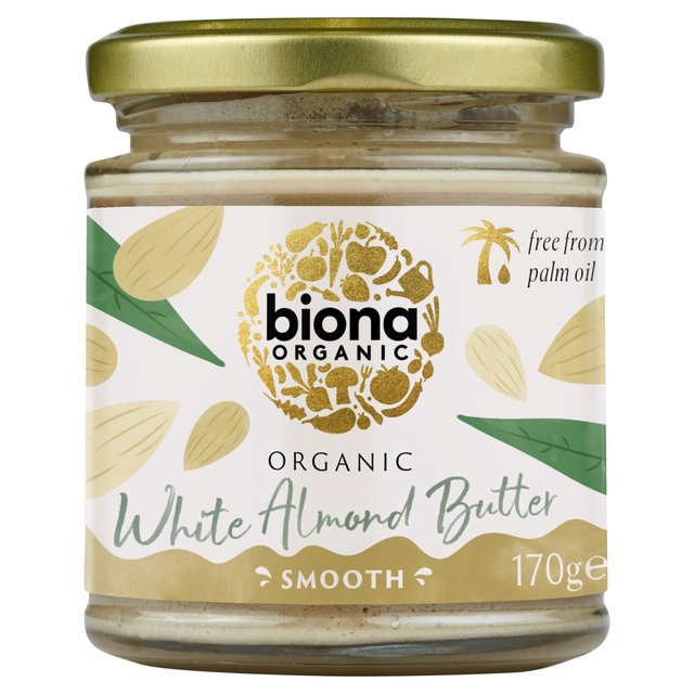 Biona Organic White Almond Butter, 170g