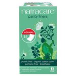 Natracare Organic Normal Cotton Pantyliners Single Wrapped