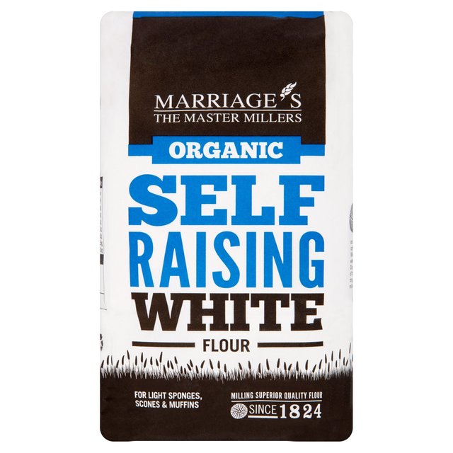 Marriage’s Organic Self Raising White Flour, 1kg