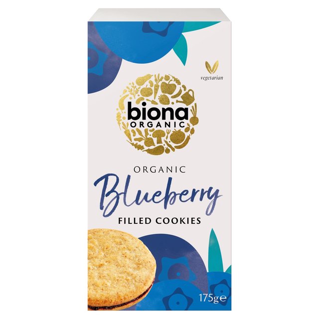Biona Organic Blueberry Cookies, 175g