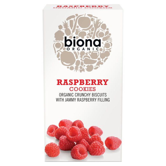 Biona Organic Raspberry Cookies, 175g