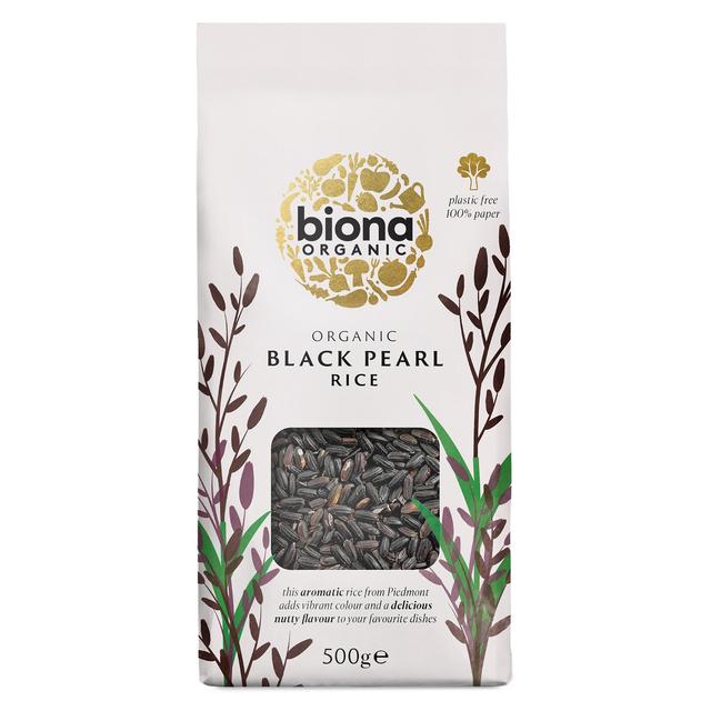 Biona Organic Black Pearl Rice, 500g