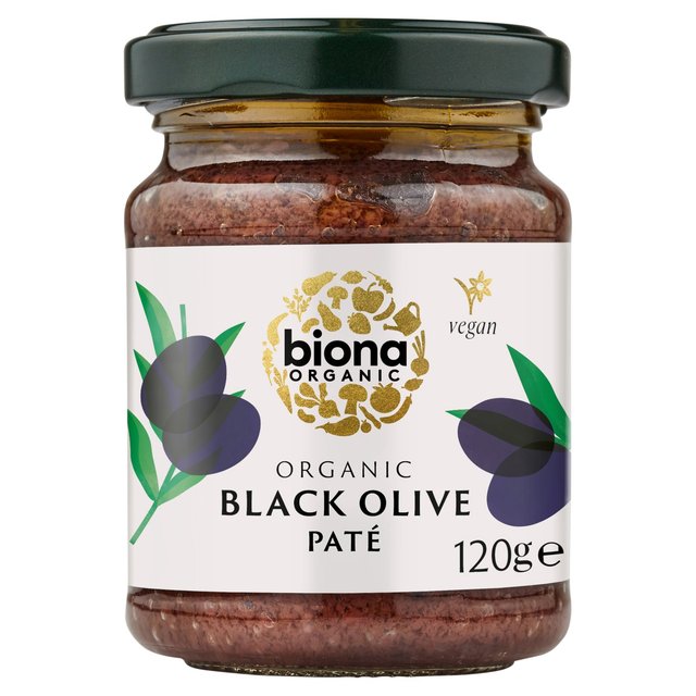 Biona Organic Black Olive Pate, 120g