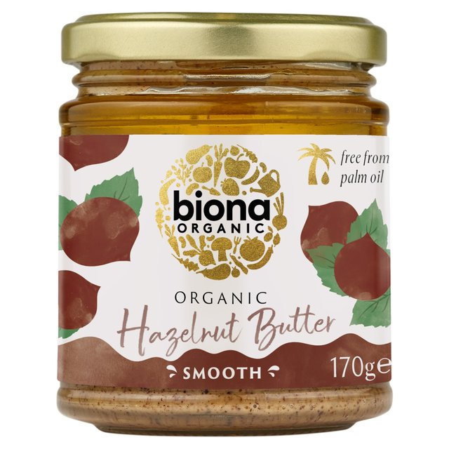 Biona Organic Hazelnut Butter, 170g