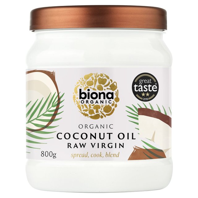 Biona Organic Coconut Virgin Oil Raw, 800g