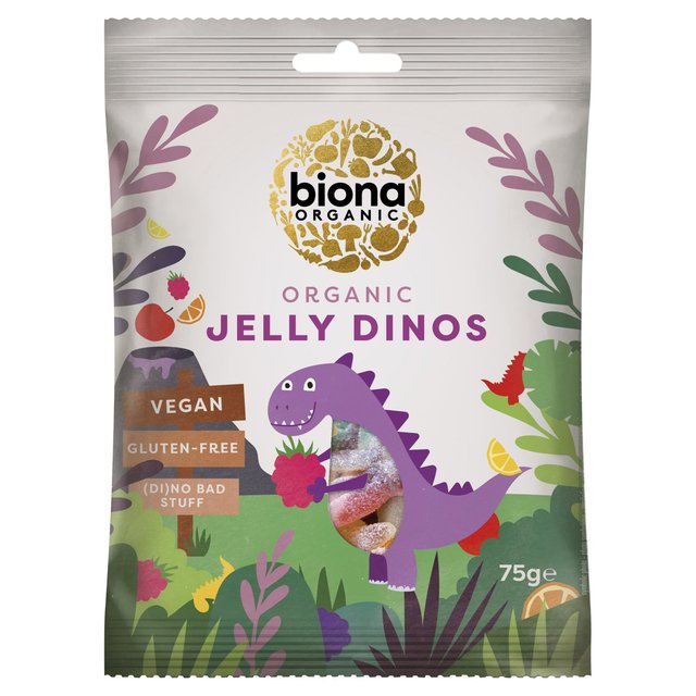 Biona 75g Organic Jelly Dinos Sweets
