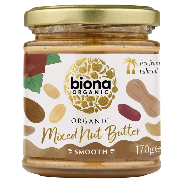 Biona Organic Mixed Nut Butter, 170g