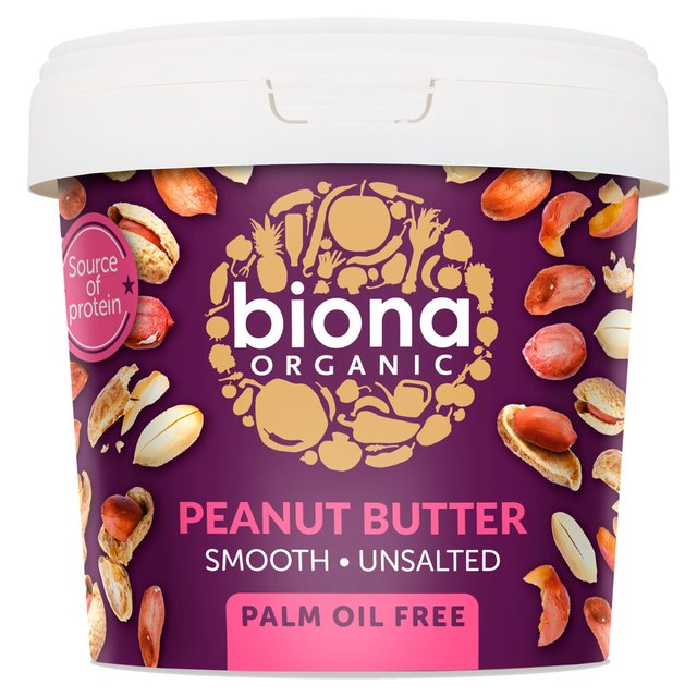 Biona Organic Peanut Butter Smooth, 1kg