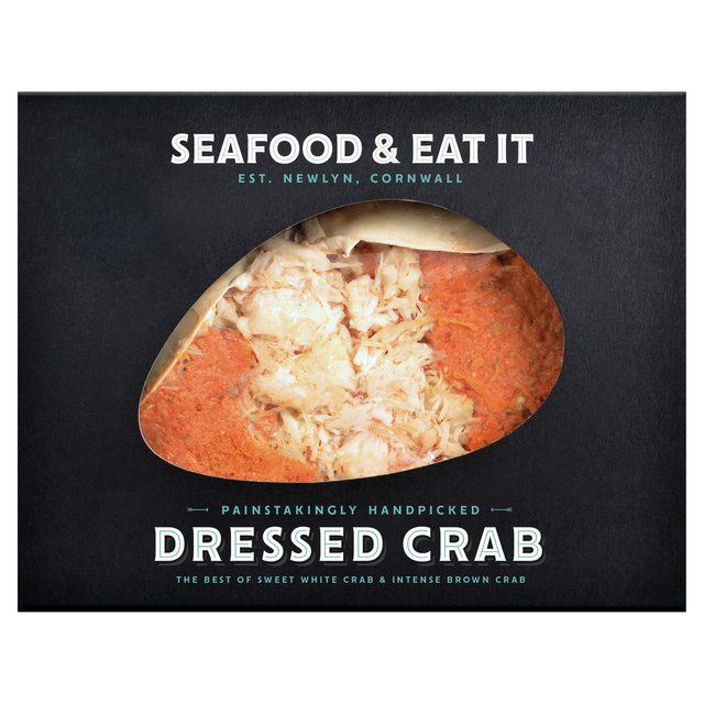 Seafood & Eat It Handpicked Dressed Crab, 120g