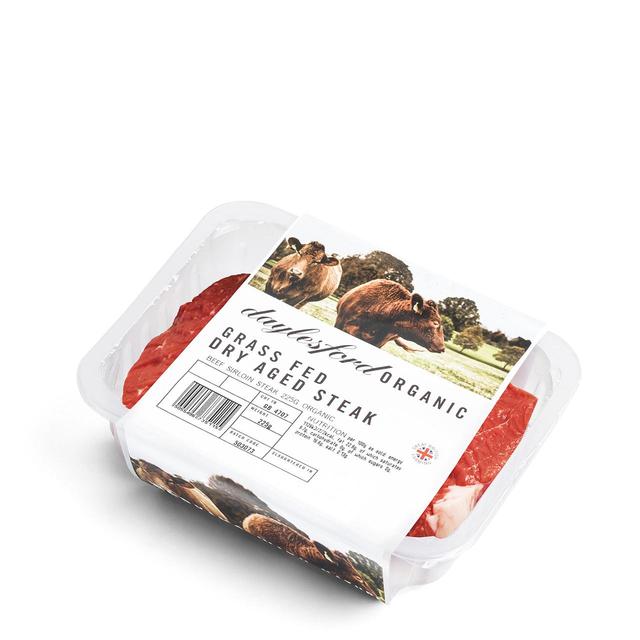 Daylesford Organic Pastured Sirloin Steak, Typically: 230g