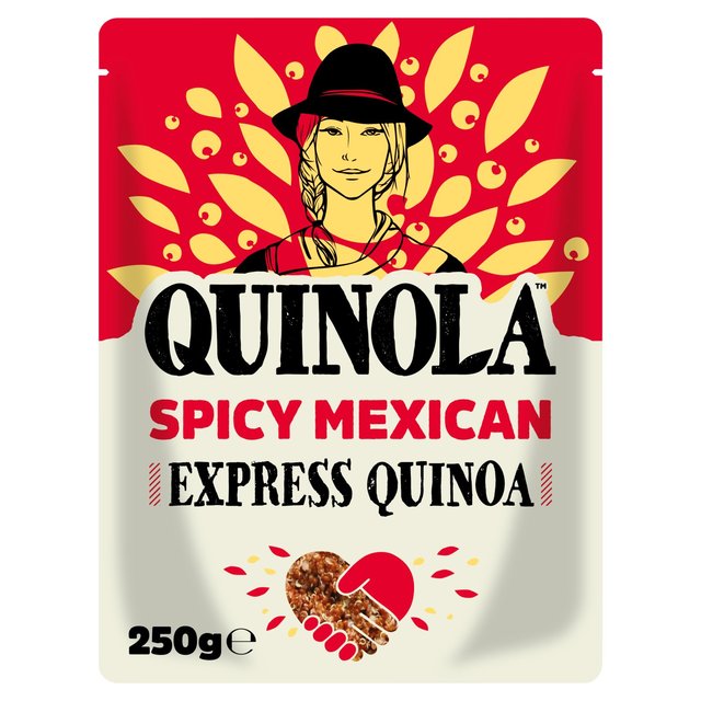 Quinola Organic Spicy Mexican Ready to Eat Quinoa, 250g