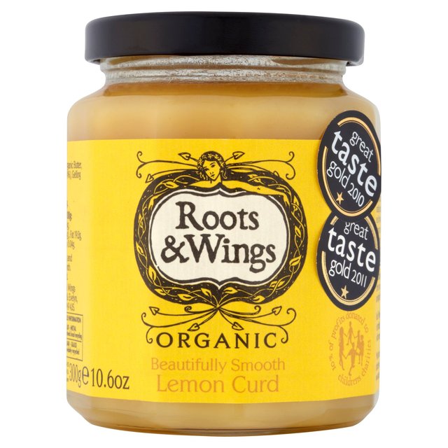 Roots & Wings Organic Lemon Curd, 300g