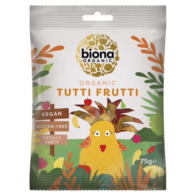 Biona Organic Tutti Frutti Gums, 75g