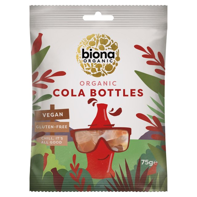 Biona Organic Cool Cola Bottles, 75g