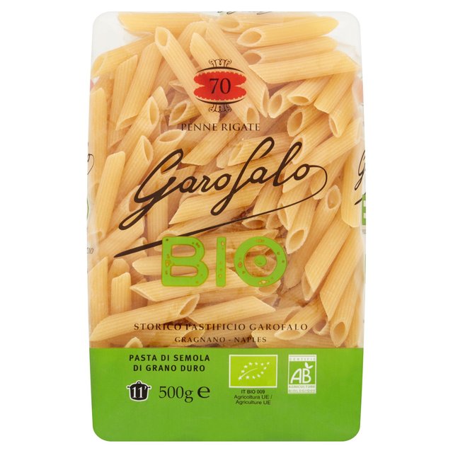 Garofalo Organic Penne Ziti Rigate Pasta, 500g