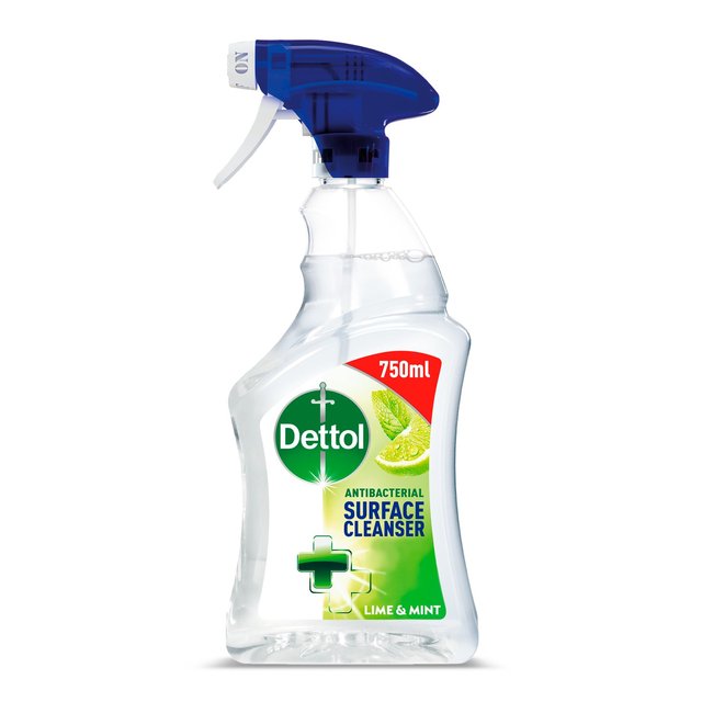 Dettol Antibacterial Multi Surface Cleaning Spray Lime and Mint, 750ml