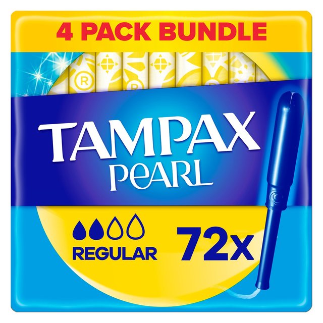 Tampax Pearl Compak Regular Tampons, 16 Per Pack