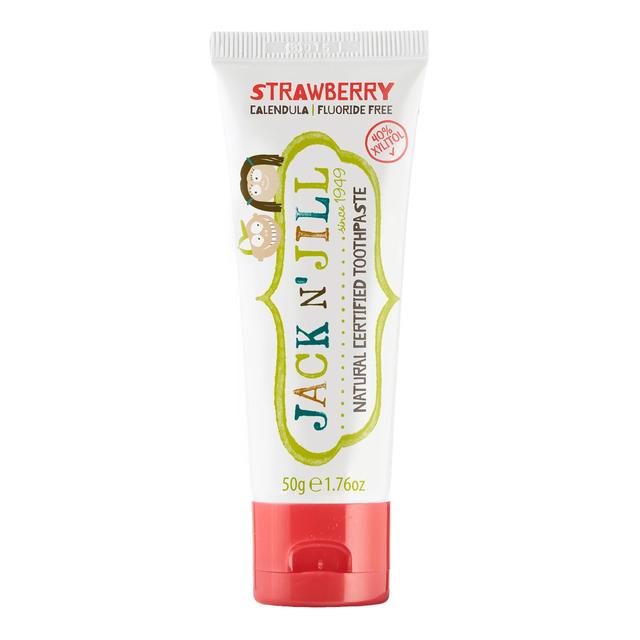Jack N’ Jill Organic Strawberry Toothpaste With Natural Flavouring, 50ml
