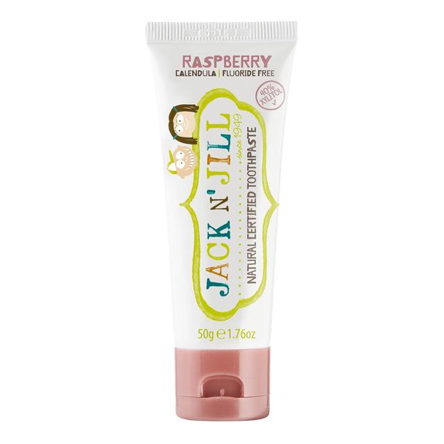 Jack N’ Jill Organic Raspberry Toothpaste With Natural Flavouring, 50ml