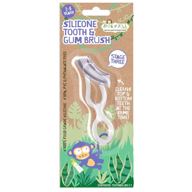 Jack N’ Jill Silicone Tooth & Gum Brush, One Size