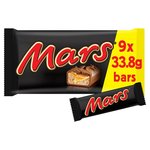 Mars Caramel, Nougat & Milk Chocolate Snack Size Bars Multipack
