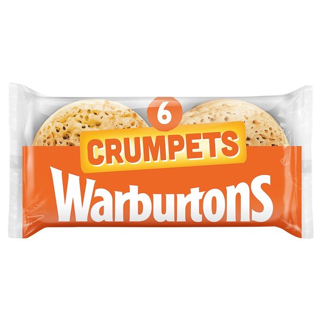 Warburtons Crumpets, 6 Per Pack