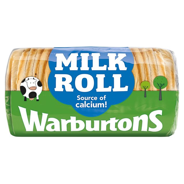 Warburtons Milk Roll, 400g