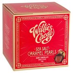 Willie's Cacao Dark Chocolate Sea Salt Caramel Black Pearls