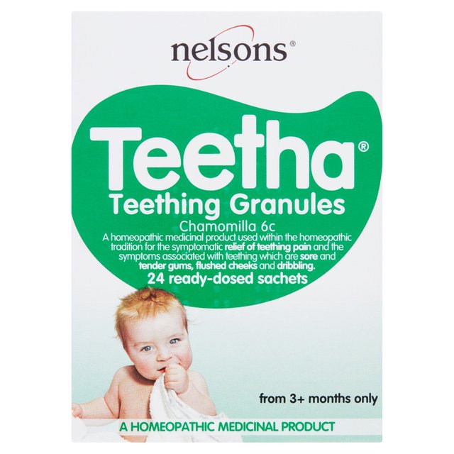 Nelsons Teetha Teething Granules, 24 Per Pack