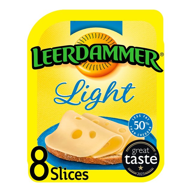 Leerdammer Lighter Dutch Cheese Slices, 160g