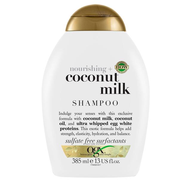 OGX Nourishing+ Coconut Milk pH Balanced Shampoo, 385ml