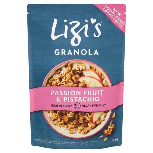 Lizi’s Granola Passionfruit & Pistachio, 400g