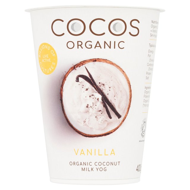 Cocos Organic Vanilla Coconut Yoghurt, 400g