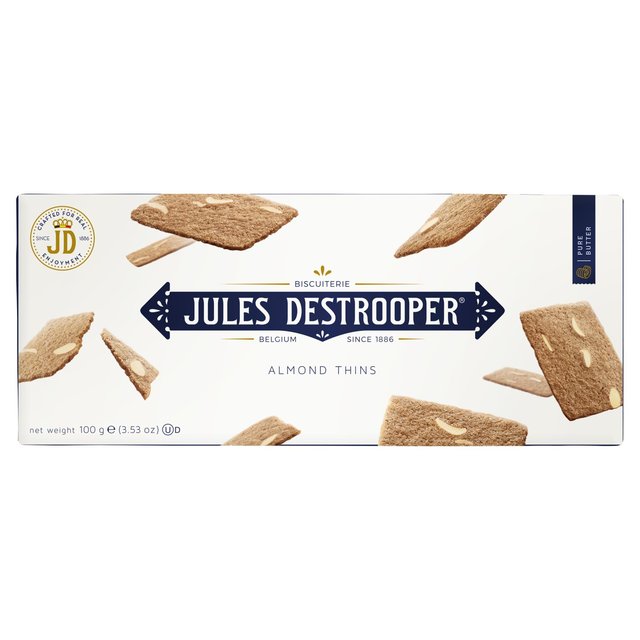 Jules Destrooper Almond Thins, 100g