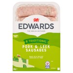 Edwards 6 Pork & Leek Sausages