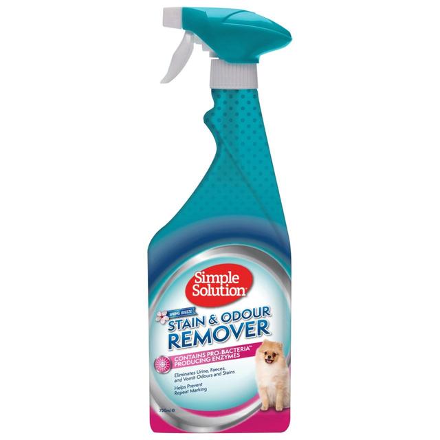 Simple Solution Dog Spring Breeze Stain & Odour Remover, 750ml