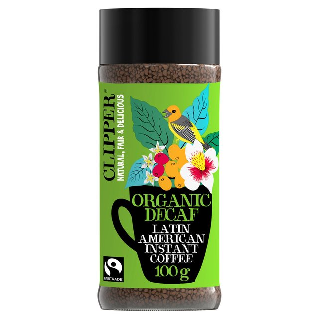 Clipper Latin American Decaf Fairtrade Organic Coffee, 100g