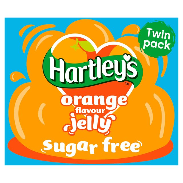 Hartley’s Sugar Free Orange Jelly Crystals, 23g