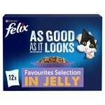 Felix As Good As it Looks Favourites Selection Wet Cat Food 