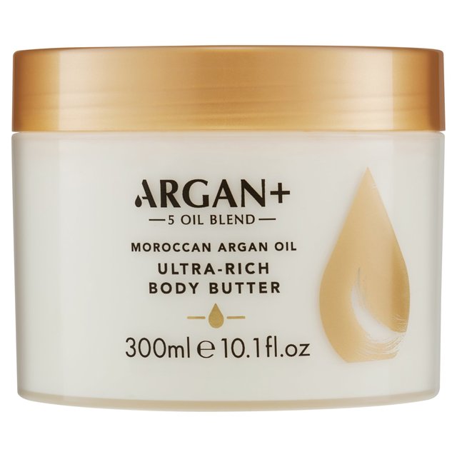 Argan+ Ultra Rich Body Butter, 300ml