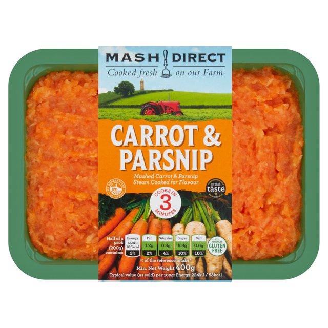 Mash Direct Carrot & Parsnip Mash, 400g