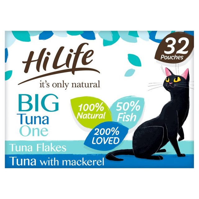 HiLife It’s Only Natural The Big Tuna One in Jelly, 32 x 70g