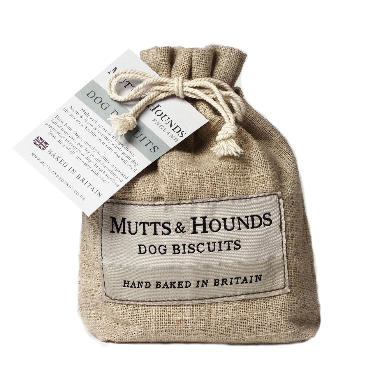 An image of Mutts & Hounds Dog Biscuits 150g